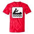 Cool Outdoor Water Sport Canoe Raglan Baseball Tee Tie-Dye T-Shirts Red Tie-Dye