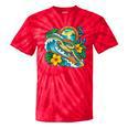 Green Sea Turtle Surfs Past a Canoe Paddle Sleeveless Tie-Dye T-Shirts Red Tie-Dye Green Sea Turtle Surfs Past a Canoe Paddle Sleeveless Tie-Dye T-Shirts Red Tie-Dye