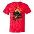 Life Is Better In A Canoe Canoeing Raglan Baseball Tee Tie-Dye T-Shirts Red Tie-Dye
