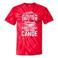 Love Many Trust Few Always Paddle Your Own Canoe Rafting Tie-Dye T-Shirts Red Tie-Dye