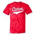 Team Canoe Comfort Colors Adult Sweatshirt Tie-Dye T-Shirts Red Tie-Dye