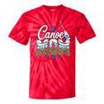 Women's Canoe Mom Leopard Print Paddle River Lake Sport Mother Tie-Dye T-Shirts Red Tie-Dye