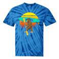 Bigfoot Kayak Paddling Lake Rafts Inflatable Canoe Sasquatch Tie-Dye T-Shirts Blue Tie-Dye Bigfoot Kayak Paddling Lake Rafts Inflatable Canoe Sasquatch Tie-Dye T-Shirts Blue Tie-Dye
