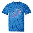 Canoe Canoeing Kayak Paddling Canoeist Tie-Dye T-Shirts Blue Tie-Dye