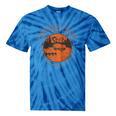 Canoe Canoeing Retro River Rat Raglan Baseball Tee Tie-Dye T-Shirts Blue Tie-Dye