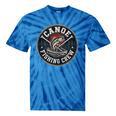 Canoe Fishing Crew Vintage Bass Paddles Tie-Dye T-Shirts Blue Tie-Dye
