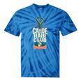 Canoe Hair Club Paddling Retro Tie-Dye T-Shirts Blue Tie-Dye