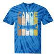 Canoe Vintage Canoeing Retro Canoe Paddling Premium Tri-Blend Tie-Dye T-Shirts Blue Tie-Dye
