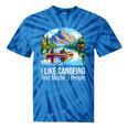 I Like Canoeing And Maybe 3 People Canoe Tie-Dye T-Shirts Blue Tie-Dye