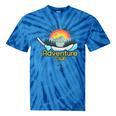 Cooter Canoe Purewick Nursing ICU ED ER Med Surg Nurse Tie-Dye T-Shirts Blue Tie-Dye