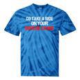 Douche Canoe Vulgar Profanity T-Shirt Tie-Dye T-Shirts Blue Tie-Dye