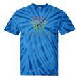 It's A Good Day For Canoeing Retro 70s Vintage Distressed Raglan Baseball Tee Tie-Dye T-Shirts Blue Tie-Dye