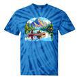 Lake Canoeing Canoe Tie-Dye T-Shirts Blue Tie-Dye Lake Canoeing Canoe Tie-Dye T-Shirts Blue Tie-Dye