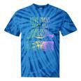Love Many Trust Few Always Paddle Your Own Canoe Canoes Tie-Dye T-Shirts Blue Tie-Dye