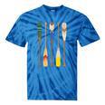 Paddle Canoe Tie-Dye T-Shirts Blue Tie-Dye
