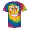 Canoe Beer Campfire Repeat Kayak Canoe Tie-Dye T-Shirts Rainbow Tie-Dye
