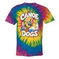 Canoe Dogs Golden Retriever Paddling Graphic Tie-Dye T-Shirts Rainbow Tie-Dye Canoe Dogs Golden Retriever Paddling Graphic Tie-Dye T-Shirts Rainbow Tie-Dye