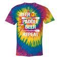 Canoe Kayak Tees Beer Paddle Repeat T-Shirt Tie-Dye T-Shirts Rainbow Tie-Dye