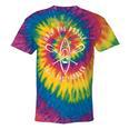 Half The Paddle Twice The Paddler Canoeing Raglan Baseball Tee Tie-Dye T-Shirts Rainbow Tie-Dye