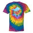 Kayak Kayak Vintage Mountains Canoe Kayak Tie-Dye T-Shirts Rainbow Tie-Dye