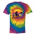 Kayaking Gets Me Wet Kayak Paddling Canoe Adult Joke Sleeveless Tie-Dye T-Shirts Rainbow Tie-Dye