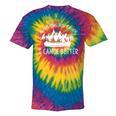 Women's Anything You Canoe I Canoe Better Canoe Lovers Tie-Dye T-Shirts Rainbow Tie-Dye