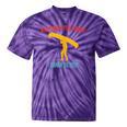 Anything You Canoe I Canoe Better Vintage Quote Sleeveless Tie-Dye T-Shirts Purple Tie-Dye