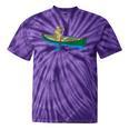 Canadian Canoe Yoke Canoeing Raglan Baseball Tee Tie-Dye T-Shirts Purple Tie-Dye