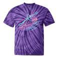 Canoe Canoeing Kayak Paddling Canoeist Tie-Dye T-Shirts Purple Tie-Dye
