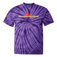Canoe Canoeing Retro Vintage Canoeing Tie-Dye T-Shirts Purple Tie-Dye