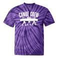 Canoe Crew Canoeing Comfort Colors Crop Top Tie-Dye T-Shirts Purple Tie-Dye
