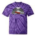 Canoe Lover Time To Paddle Raglan Baseball Tee Tie-Dye T-Shirts Purple Tie-Dye