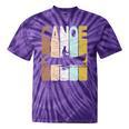 Canoe Vintage Canoeing Retro Canoe Paddling Premium Tri-Blend Tie-Dye T-Shirts Purple Tie-Dye