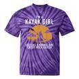 Cool Kayak For Women Girls Kayaker Canoe Kayaking Paddle Oar Tie-Dye T-Shirts Purple Tie-Dye