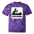 Cool Outdoor Water Sport Canoe Raglan Baseball Tee Tie-Dye T-Shirts Purple Tie-Dye