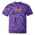 It's A Good Day For Canoeing Retro 70s Vintage Distressed Raglan Baseball Tee Tie-Dye T-Shirts Purple Tie-Dye