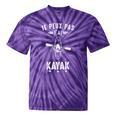 Kayak I Canoe Canoe Sleeveless Tie-Dye T-Shirts Purple Tie-Dye