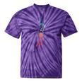 Kayak Lover Kayaking Canoe Paddling Water Sport Cute Kayaker Tie-Dye T-Shirts Purple Tie-Dye