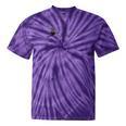 Kayaking Graphic Kayak Figure Kayaker Canoe Paddling Tie-Dye T-Shirts Purple Tie-Dye