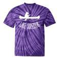 Lake Superior Bear Canoe Upper Peninsula For Yooper Tie-Dye T-Shirts Purple Tie-Dye