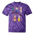 Paddle Canoe Tie-Dye T-Shirts Purple Tie-Dye