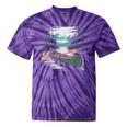 Solo Canoe Tourer Who Knows Every Rapid Campsite Portage Tie-Dye T-Shirts Purple Tie-Dye