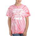 Anything You Canoe I Canoe Better Raglan Baseball Tee Tie-Dye T-Shirts Coral Tie-Dye