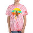 Bigfoot Kayak Paddling Lake Rafts Inflatable Canoe Sasquatch Tie-Dye T-Shirts Coral Tie-Dye Bigfoot Kayak Paddling Lake Rafts Inflatable Canoe Sasquatch Tie-Dye T-Shirts Coral Tie-Dye