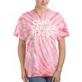 Camp Canoe Repeat Outdoor Adventure Tie-Dye T-Shirts Coral Tie-Dye