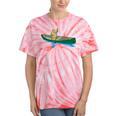 Canadian Canoe Yoke Canoeing Raglan Baseball Tee Tie-Dye T-Shirts Coral Tie-Dye