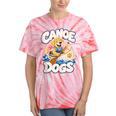 Canoe Dogs Golden Retriever Paddling Graphic Tie-Dye T-Shirts Coral Tie-Dye Canoe Dogs Golden Retriever Paddling Graphic Tie-Dye T-Shirts Coral Tie-Dye