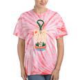 Canoe Hair Club Paddling Retro Tie-Dye T-Shirts Coral Tie-Dye
