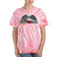Canoe Lover Time To Paddle Raglan Baseball Tee Tie-Dye T-Shirts Coral Tie-Dye