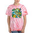 Green Sea Turtle Surfs Past a Canoe Paddle Sleeveless Tie-Dye T-Shirts Coral Tie-Dye Green Sea Turtle Surfs Past a Canoe Paddle Sleeveless Tie-Dye T-Shirts Coral Tie-Dye